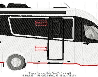 Caravana elegante Unity 2,5 x 7