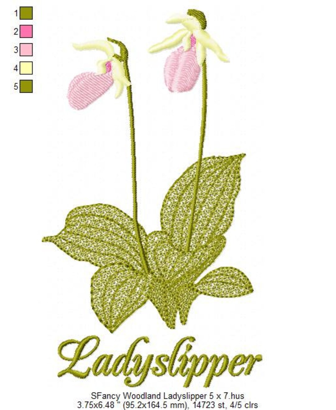 Woodland lady slipper sale