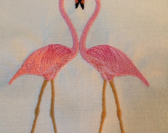 flamingo♡ Sfancy Flamingo Heart 5 X 7 - Etsy