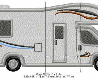 SFancy Camper Class C Filled 5 x 7