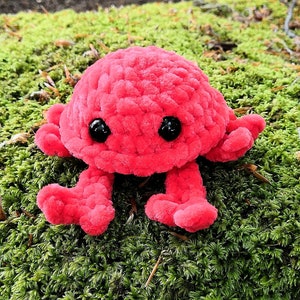 Crochet amigurumi cute crab