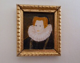 One 48th Scale print ,Bess of Hardwick ,builder of Hardwick Hall, Derbyshire.