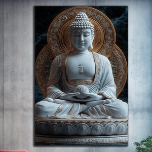 Buddha Wall Art,Hindu Wall Art,Tempered Glass Wall Art, Buddha Wall Decor,Glass Printing,Large Wall Art,Indian Wall Art,Buddha Wall Painting