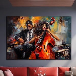 Music Wall Art, Jazz Wall Art, Tempered Glass Wall Art, Glass Printing, Glass Large Wall Art, Musical Wall Decor, Musicians Art, Ethnic Art