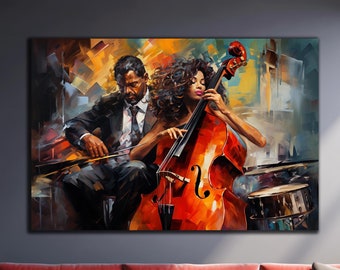 Music Wall Art, Jazz Wall Art, Tempered Glass Wall Art, Glass Printing, Glass Large Wall Art, Musical Wall Decor, Musicians Art, Ethnic Art