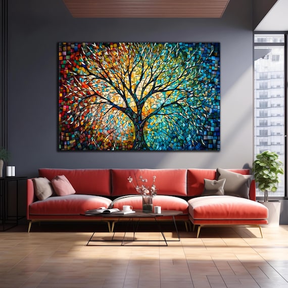 生命の樹絵壁掛け インテリア アート 楽天市場】絵画 インテリア クリムト 生命の樹グスタフ クリムト 画