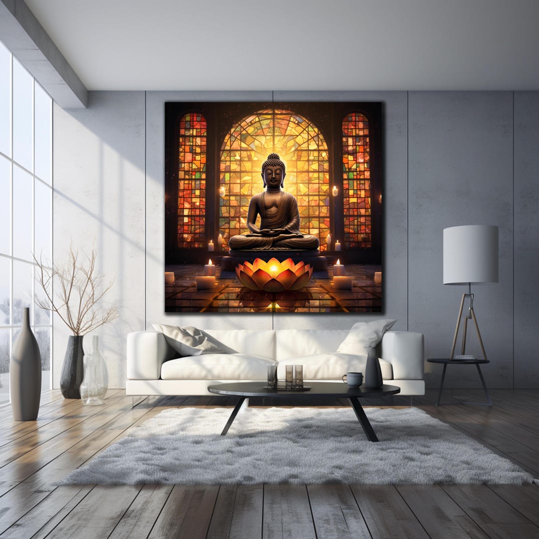 Buddha Wall Art, Buddha Wall Decor, Hindu Wall Art, Hindu God Wall Art ...