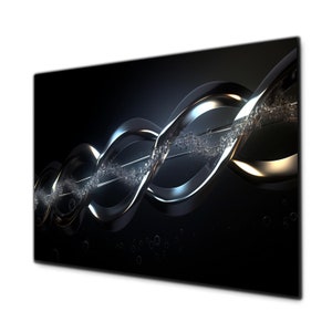 Tempered Glass Wall Art, Dna Wall Art Glass Wall Art, Glass Picture, Glass Printing, Vivid Colors, Picture on Glass, Photo on Glass