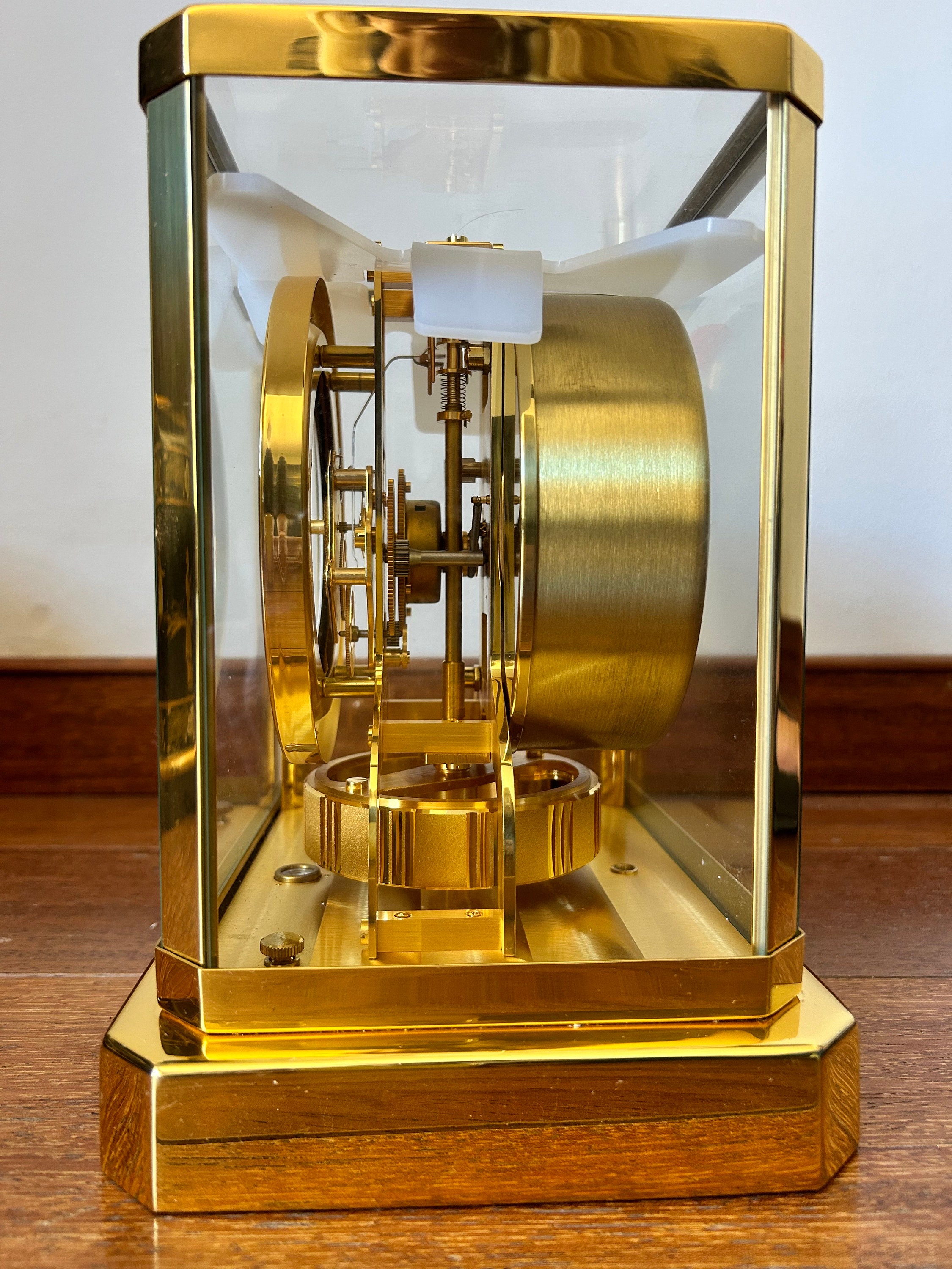 Mantel Clock Gorgeous and Classy Jaeger Lecoultre Brass Atmos Clock ...