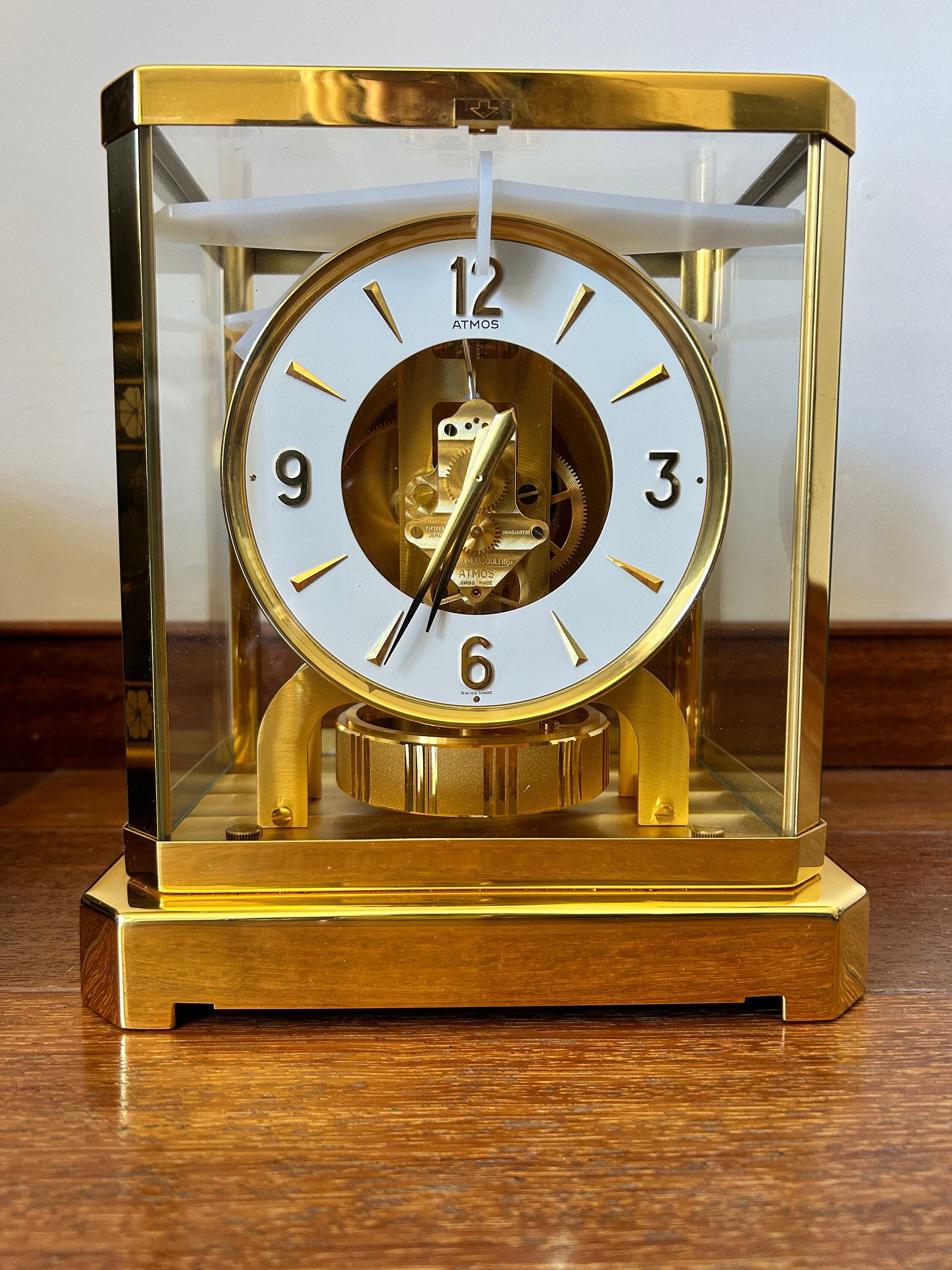 Mantel Clock Gorgeous and Classy Jaeger Lecoultre Brass Atmos Clock ...