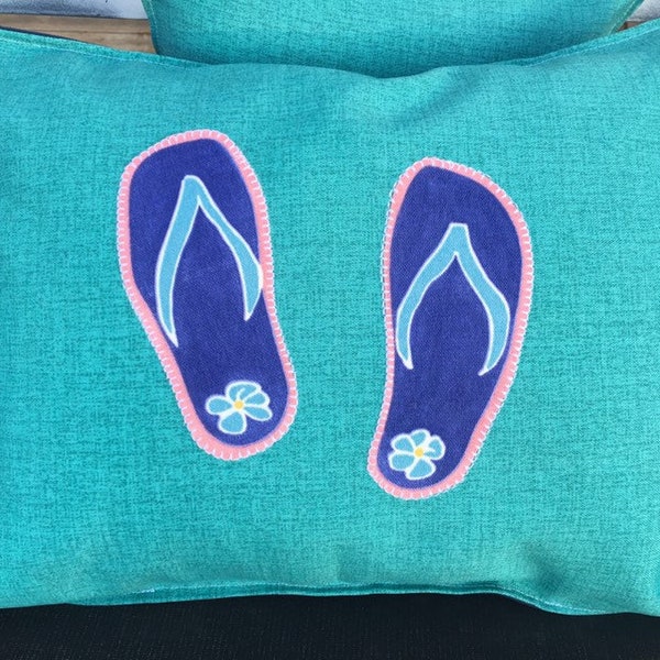Flip Flop Pillow Etsy