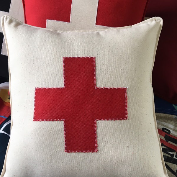 Swiss Army Pillows Etsy