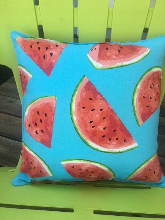 outdoor watermelon pillow