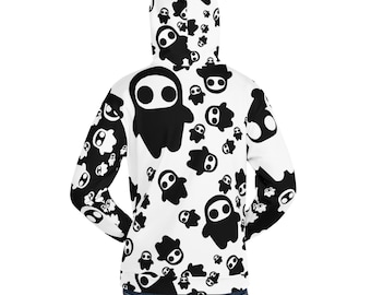 Falling Ninjas Dark Sleeve Unisex Hoodie