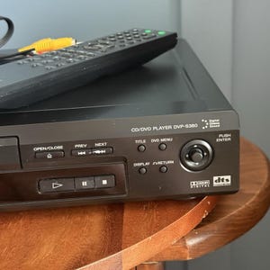 Sony DVP-S360 Cd Dvd Player w/ Remote RCA Cables Tested Working Dolby bild 4