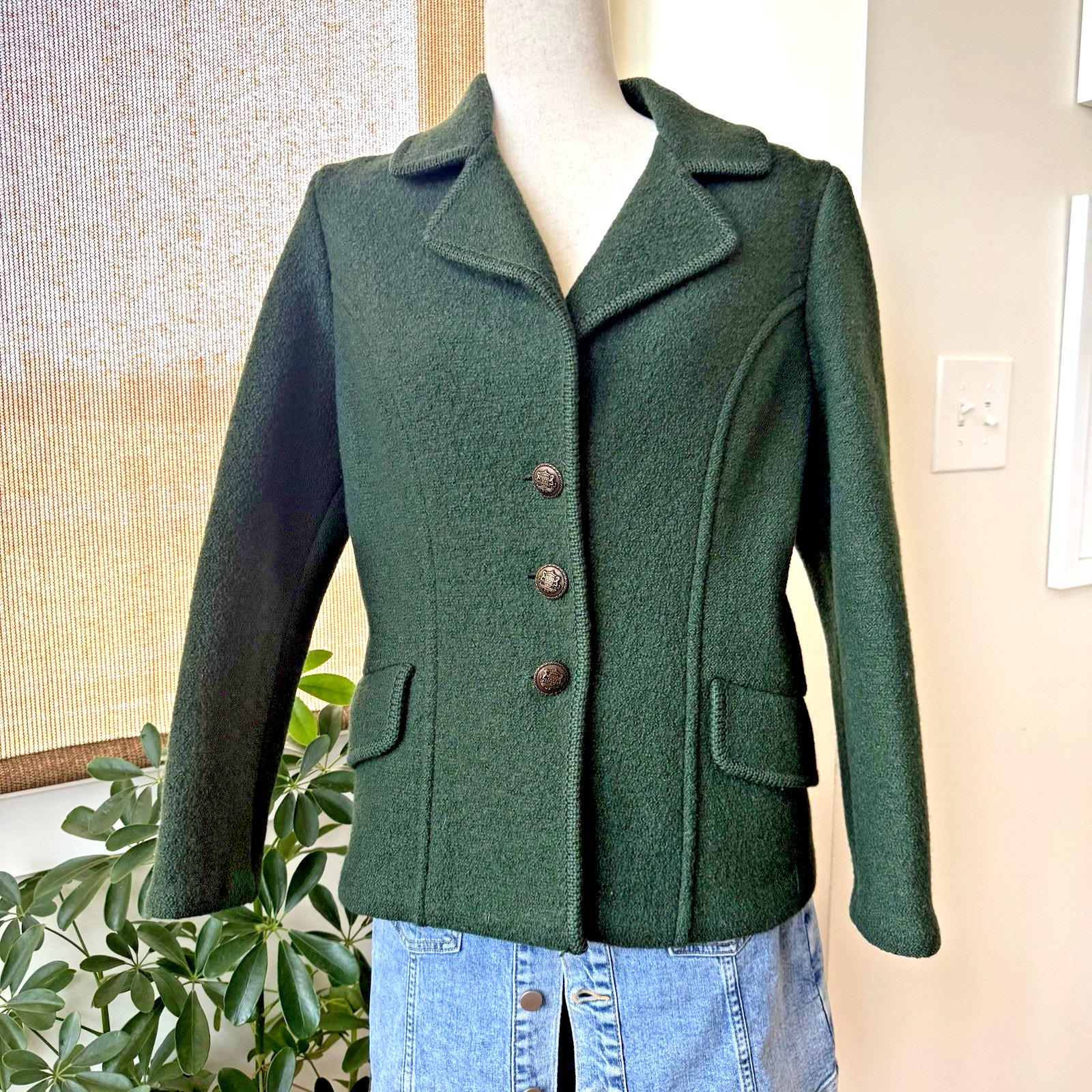 Vintage Salzburger Shetland Wool Jacket Women's Large Austria