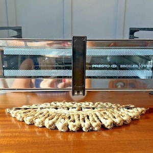 Vintage Presto Broiler Toaster Flip Oven 1968 MCM Space Age Chrome PT18B