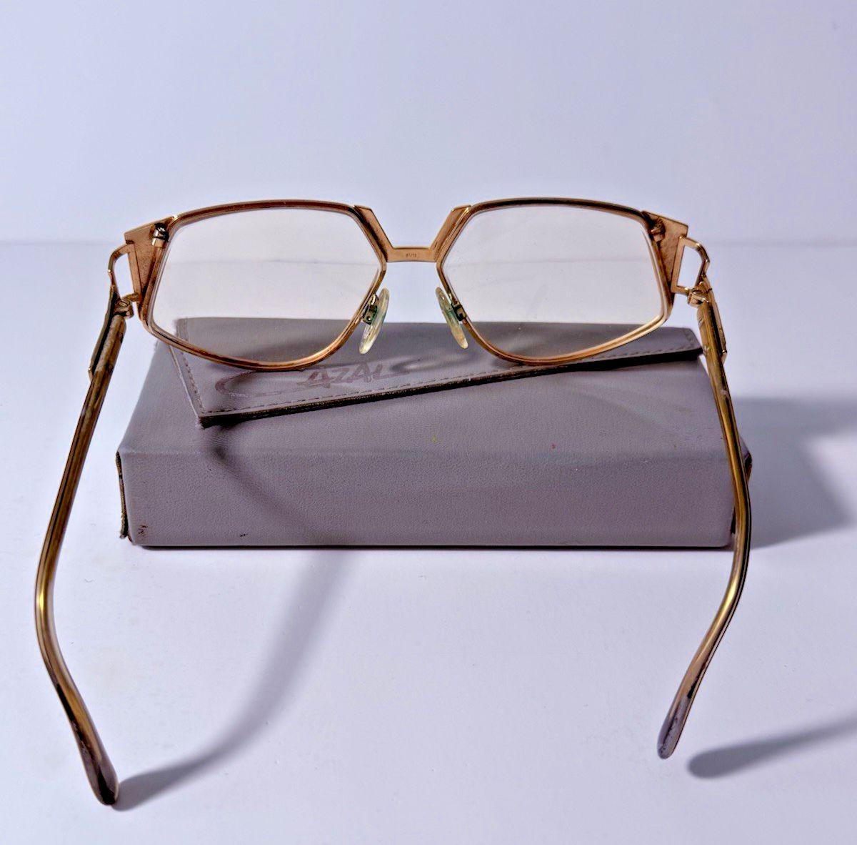 Original Vintage Cazal MOD. 238 COL. 370 Eyeglass Frames – 1970s Geometric Style Original Vintage Cazal MOD. 238 COL. 370 Eyeglass Frames  main image 3
