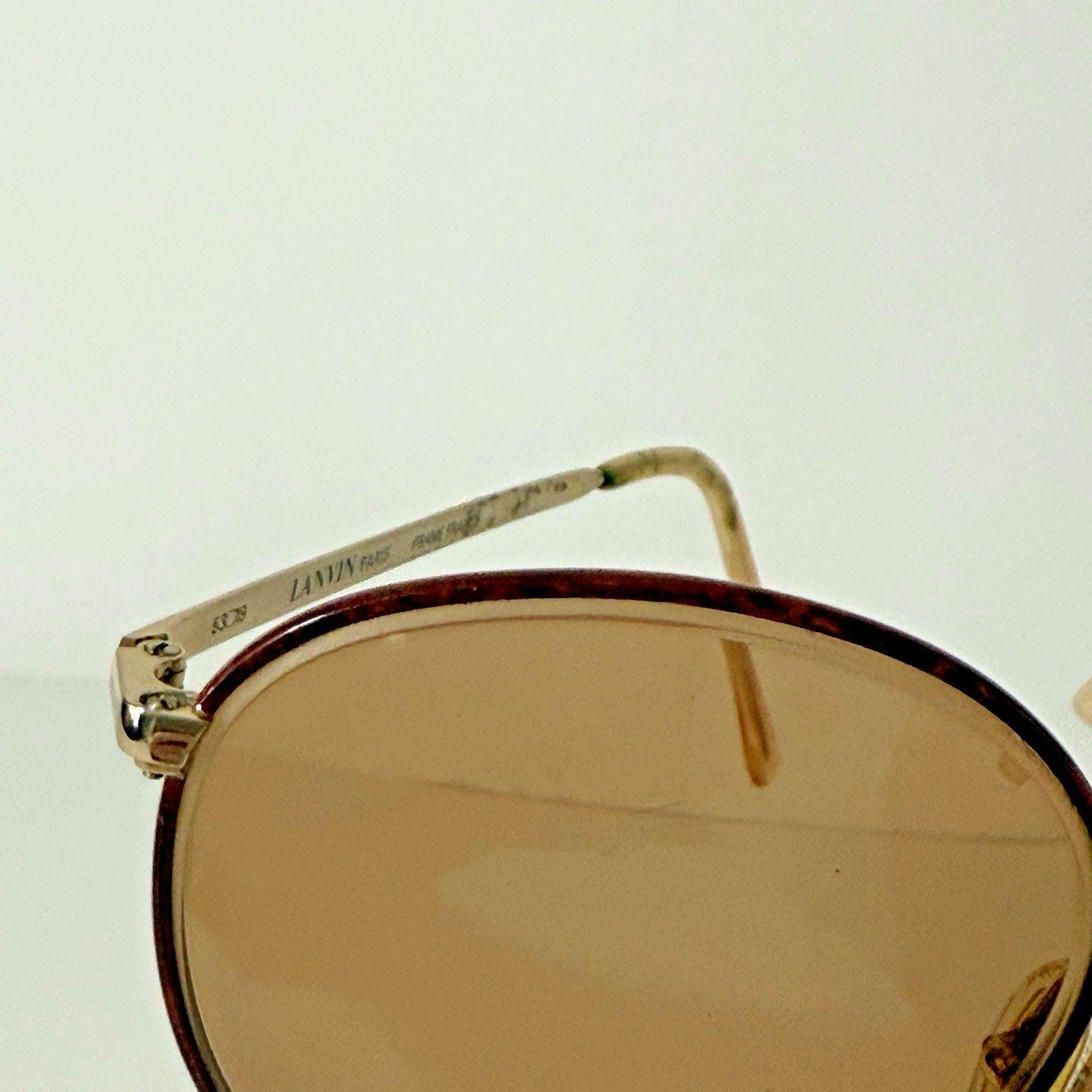 Lanvin Paris Sunglass Frames – Model 113-068 – Gold 