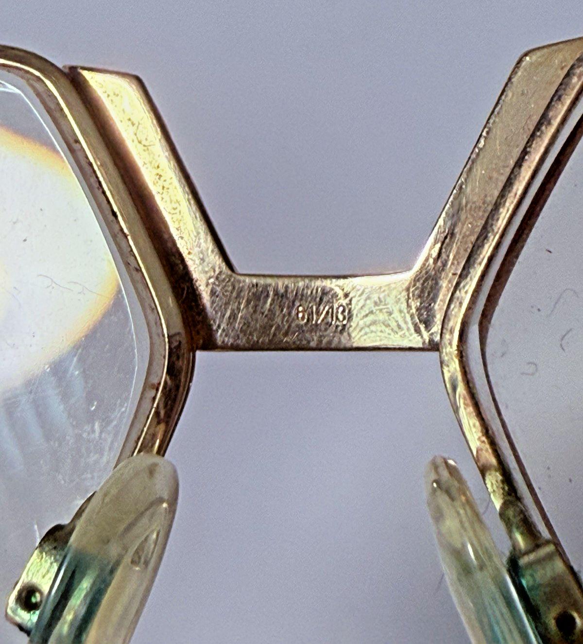 Original Vintage Cazal MOD. 238 COL. 370 Eyeglass Frames 