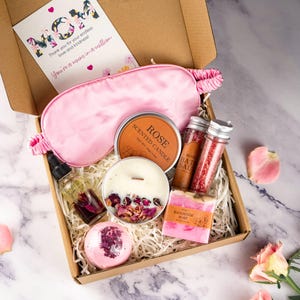 SPA & RELAXATION BOX Cozy Care Package, Self Care Basket, Self Care Gift Basket, Hygge Cozy Gifts, Spa in Box Spa Day, Congratulations Gift