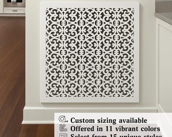 Cubierta de ventilación decorativa de madera, ventilación exterior de imitación arquitectónica, cubierta de ventilación de retorno de aire personalizada, cubierta de rejilla de HVAC, cubiertas de ventilación de aire acondicionado de tamaño personalizado