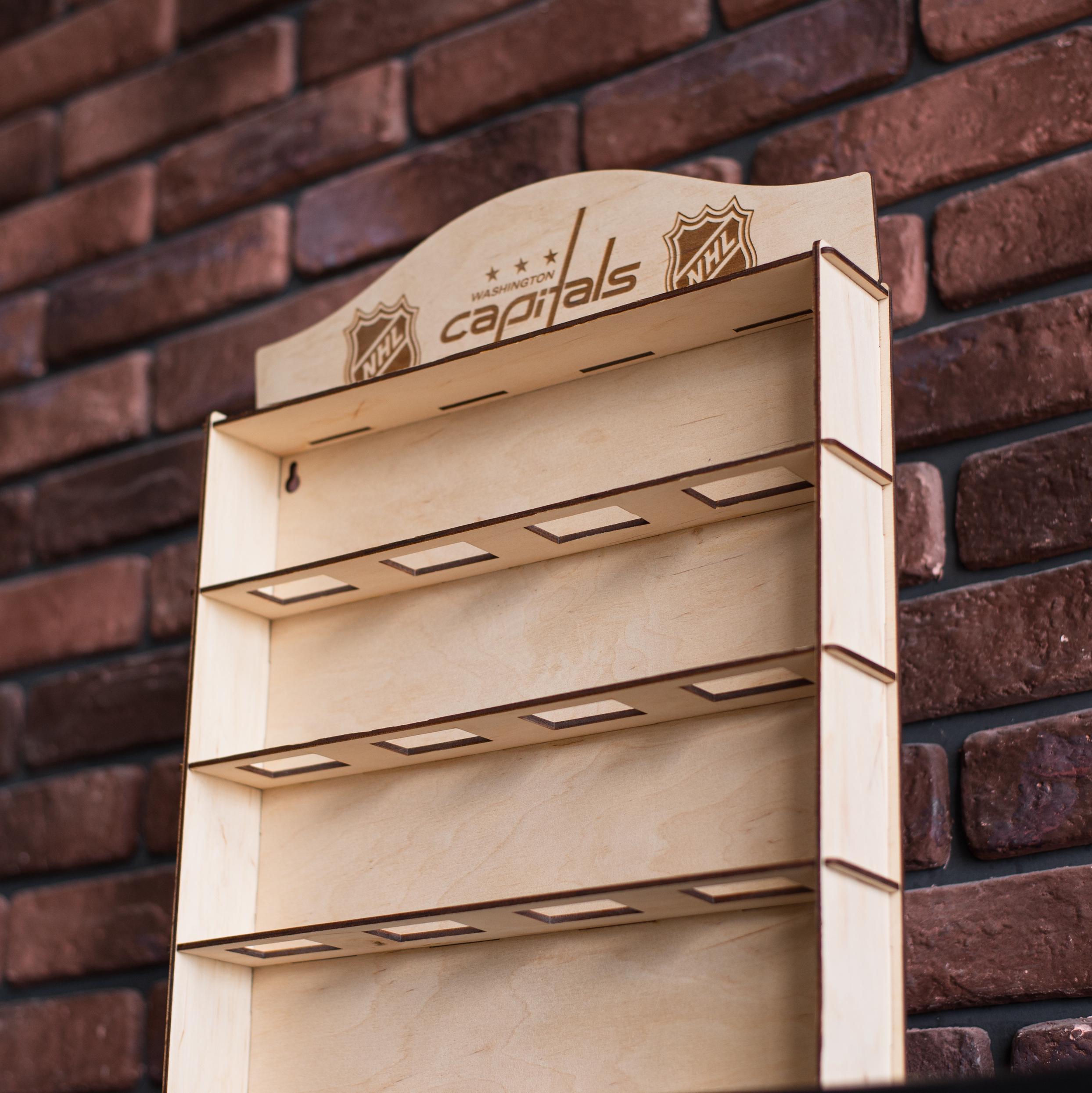 Puck Rack Hockey Puck Wall Display, Hockey Puck Display Shelf, Hockey Puck ...