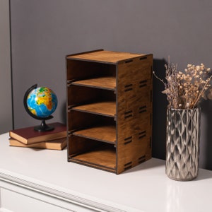 Wood display shelf, Sliding shelves, Collectibles display case, Figure shelf, Miniatures shelf, Display cabinet for collectibles