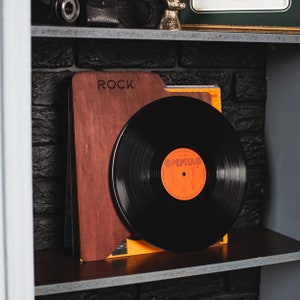 Divisores de discos de vinilo personalizados, letreros de vinilo por género, separadores de discos LP, separadores de discos, separadores de álbumes de música, separadores de género musical