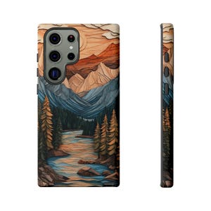 Custodia rustica ispirata alla natura per Samsung e Google Pixel