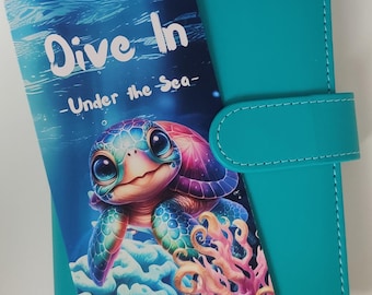Klappkarte, Dive In - Under the Sea für A6 Binder, Sparchallenge