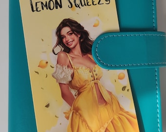 Klappkarte, Easy Peasy Lemon Squeeze für A6 Binder, Sparchallenge