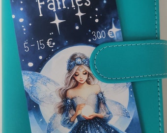 XXL Rubbelchallenge, Moonlight Fairies, Klappkarte für A6 Binder