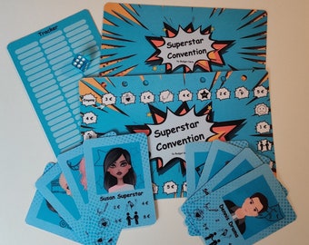 Superstar Convention, Sparspiel für A6 Binder, Umschlagmethode, Budgetieren