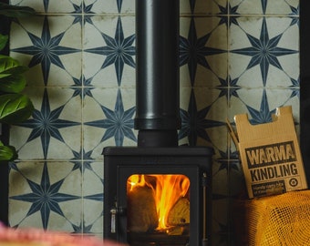 Impresión fotográfica digital con quemador de leña