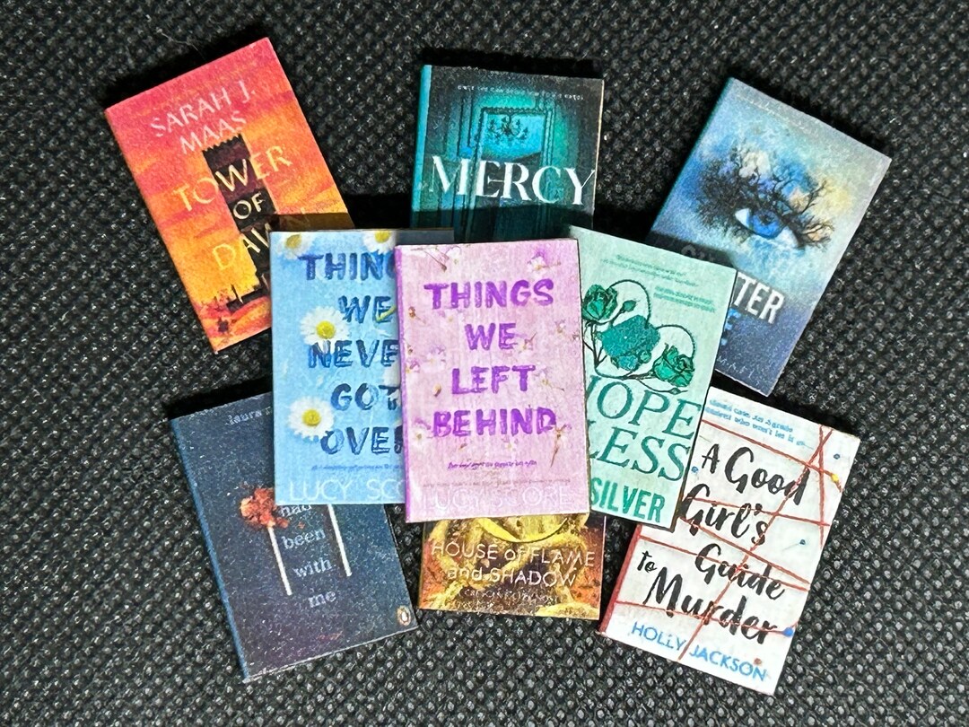 Random Assortment of Handmade Booktok Mini Books - Etsy