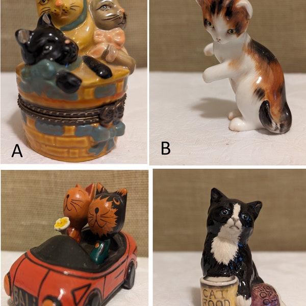 Cat Trinkets Small Stocking Gifts Choice of 4 Royal Doulton Kittens and More