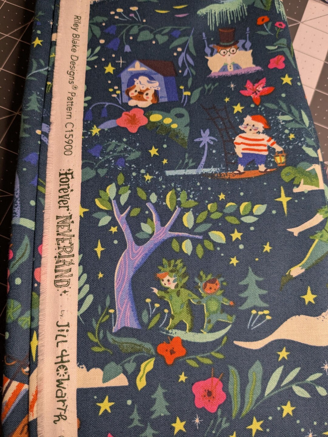 Riley Blake Designs Forever Neverland Fabric by the Yard, Jill Howarth ...