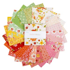 Riley Blake Charm Packs & Layer Cake Fabric Bundle for Patchwork Quilt Sewing Projects