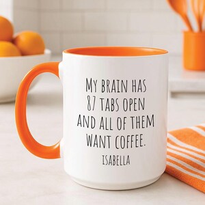 Funny Custom Coffee Mug Coffee Lover Gift Funny Coffee Mug Funny Birthday Gift For Mom Girl Friend Wife Girlfriend Coworker Or Best Friend