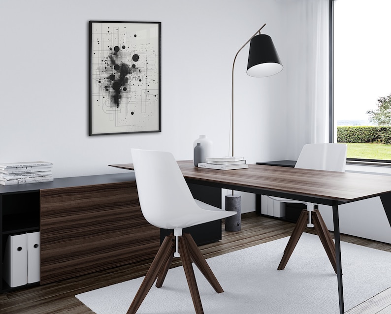 Printable Abstract Art Minimalist Print Modern Wall Decor Instant