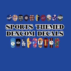 Sports Diabetes Device Stickers: Dexcom G6/G7,  *** Sensor face stickers only not overpatches***