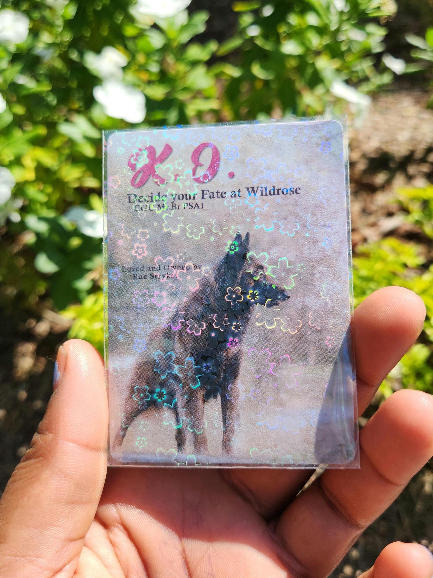 magic card binder sleeves Holographic Card Sleeves – StarPOP shop main image 1
