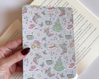 Howdy Christmas Holographic Kindle Insert | E-Readers Case | Book Lover Gifts | Bookish Accessory