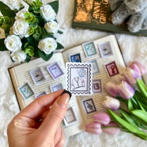 Eras Stamps Stickers | Cute Bookish Merch | Accessories | Kindle Sticker | Book Lover Stickers Gift | E-Reader Sticker | TS TTPD