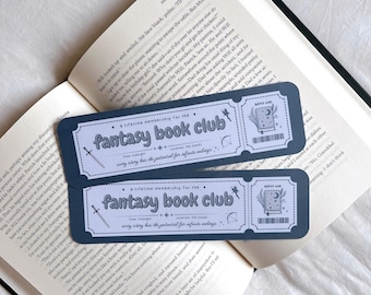 The Fantasy Book Club | Bookmark