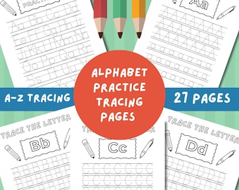 Alphabet Tracing Worksheets: Handwriting Practice (PDF Download)