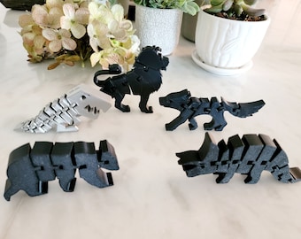 Articulated Animal Fidget Toy, Kids Party Favor