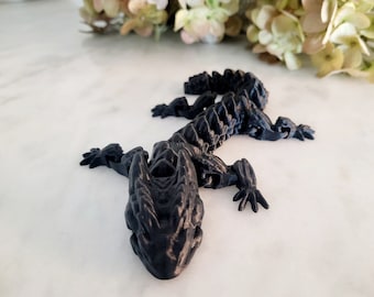Moveable Lizard Dragon Toy, Kids Party Favor