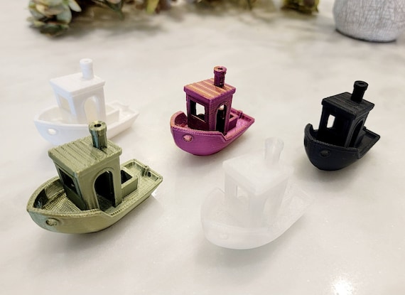 3D Printed Tugboat, Kids Swim Party Favor, Floats